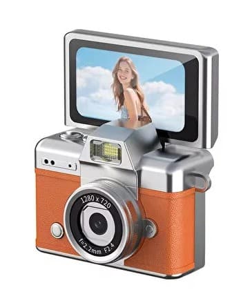 ABBRUCH MİNİ FLİP DİGİTAL CAMERA TURUNCU LK-027