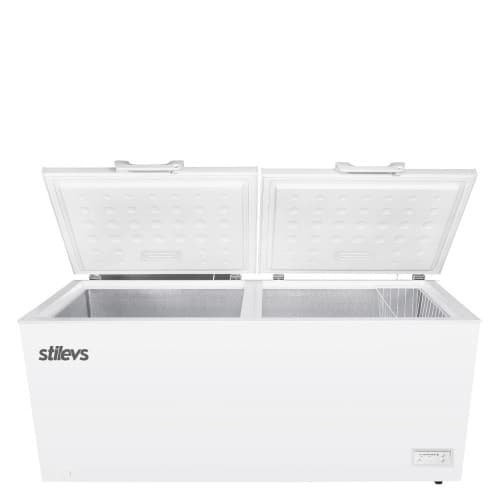 STİLEVS 508 LİTRE ÇİFT KAPAKLI DERİN DONDURUCU - ST-CF2B508L01EU(B1)DF W