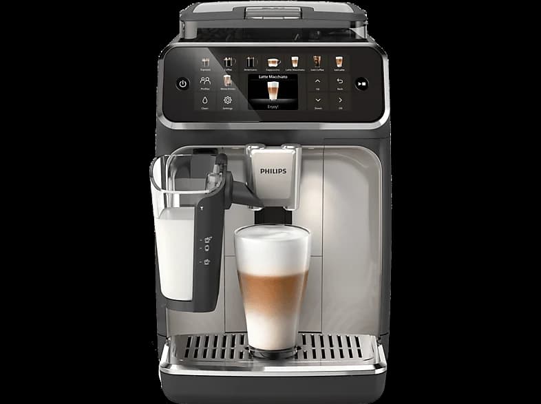 Philips 5500 Series LatteGo EP5547/90 Tam Otomatik Espresso Makinesi Krom Siyah