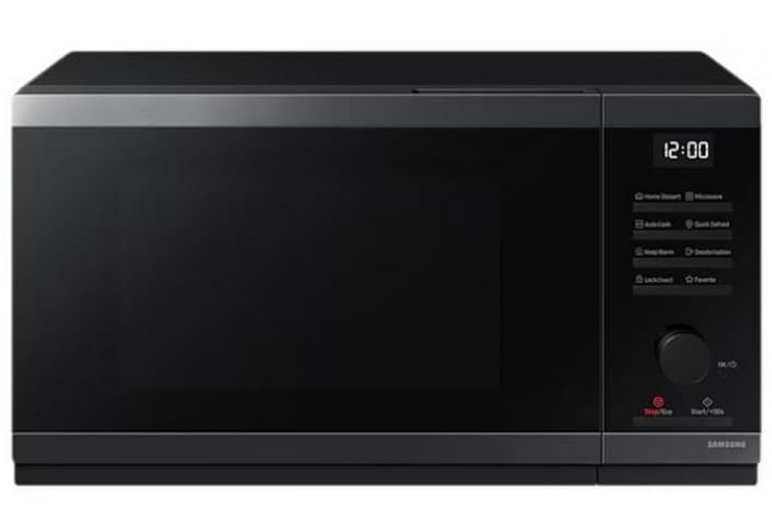 Samsung MS23DG4504AGE2 23L 800W Grill Özellikli Siyah Mikrodalga Fırın – Auto Cook & Hızlı Çözme