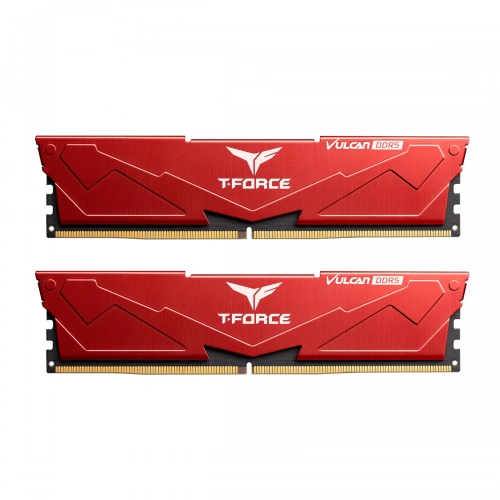 Bellek Team T-Force Vulcan Red 32Gb (2X16Gb) 6000Mhz Ddr5 Cl38