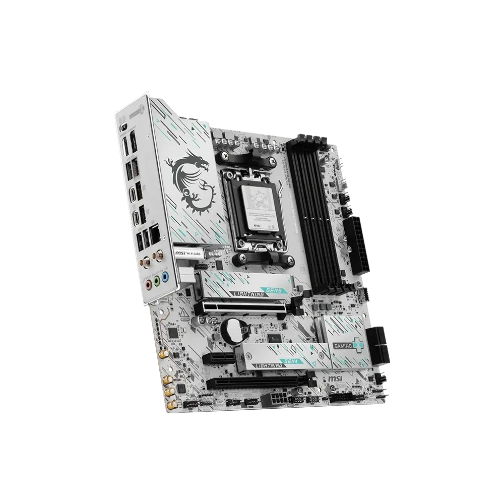 Msi B850M Gaming Plus WiFi 8200+ MT/s (OC) Wi-Fi 7 mAtx Am5 3