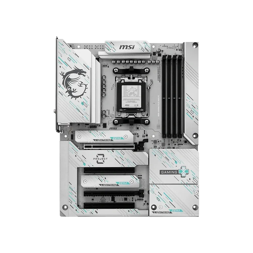 Msi B850 Gaming Plus Wifi Pz Ddr5 8200(OC)Mhz Wi-Fi 7 Atx Am5