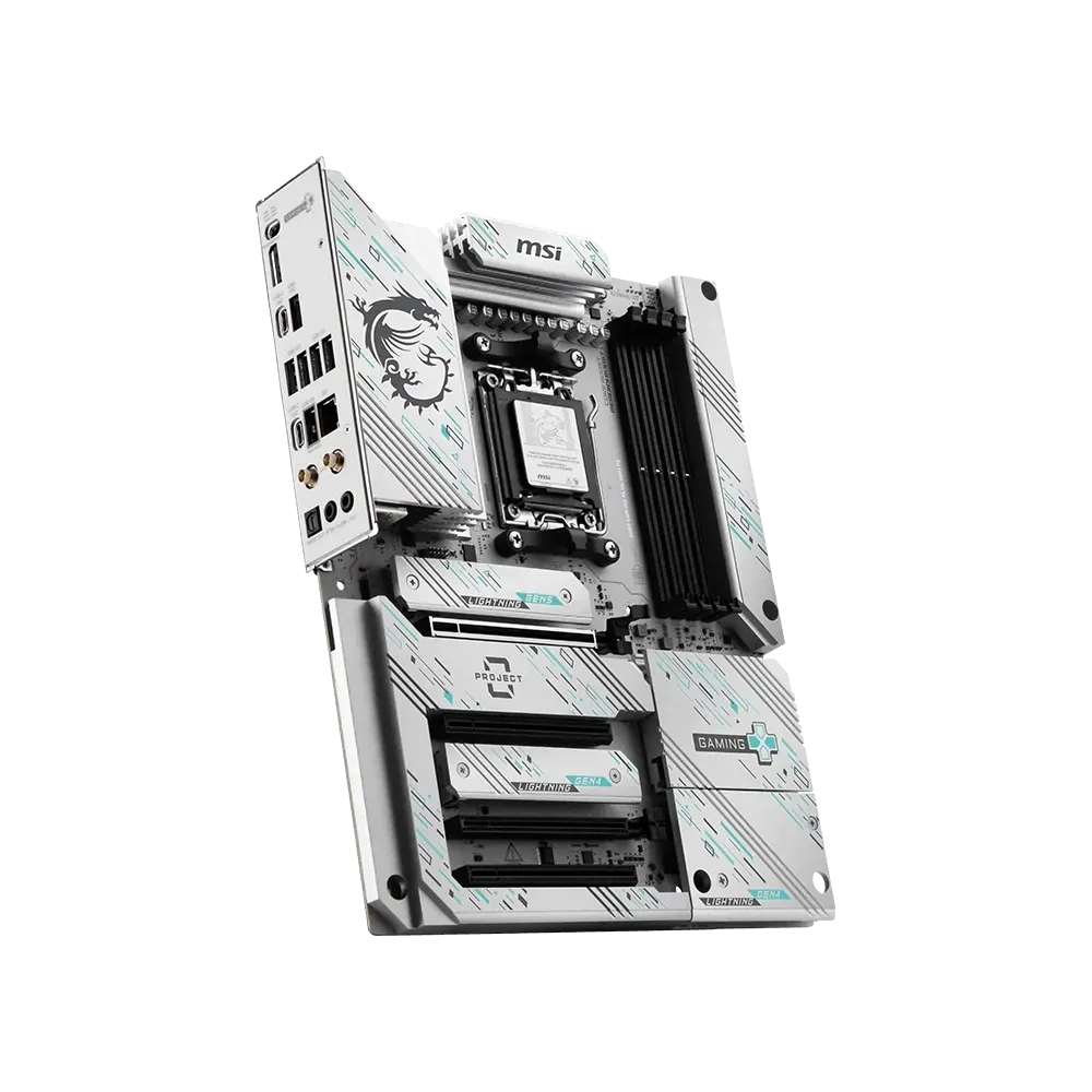 Msi B850 Gaming Plus Wifi Pz Ddr5 8200(OC)Mhz Wi-Fi 7 Atx Am5 3