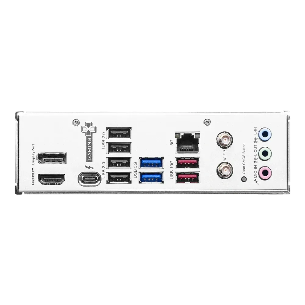 Msi B860 Gaming Plus WiFi DDR5 8800+(OC)MHz Wi-Fi 7 ATX 1851