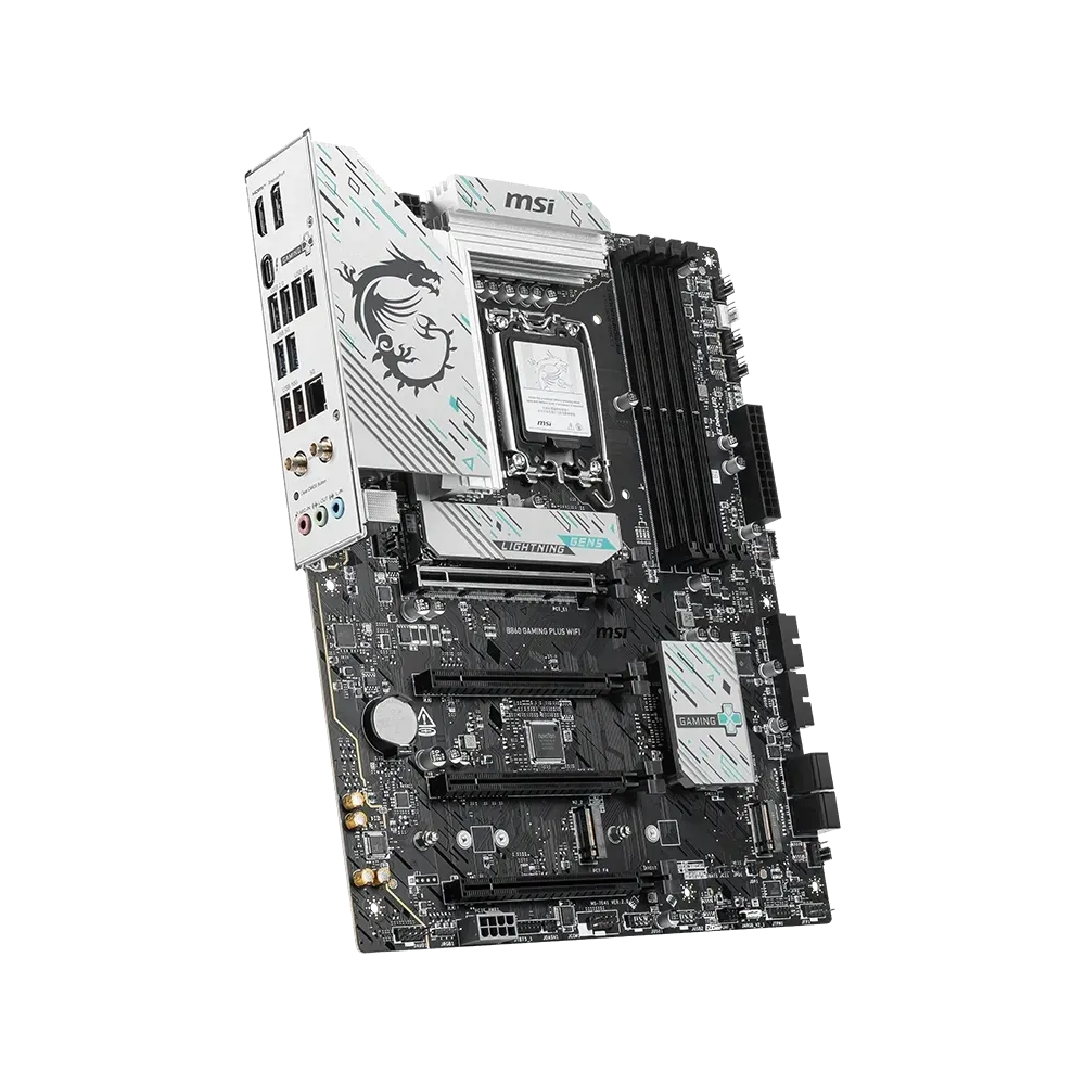 Msi B860 Gaming Plus WiFi DDR5 8800+(OC)MHz Wi-Fi 7 ATX 1851 4