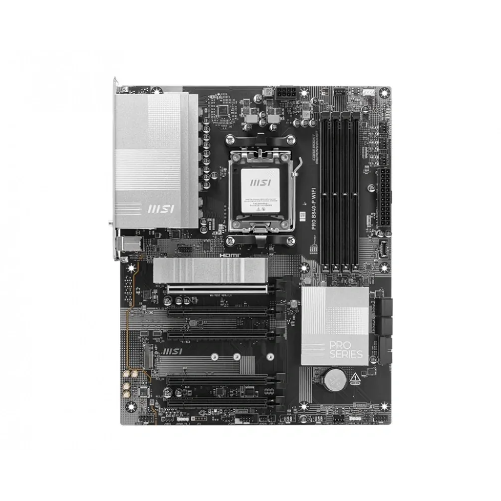Msi Pro B840-P WiFi DDR5 8000MHZ(OC) Wi-Fi 7 Atx Am5 3