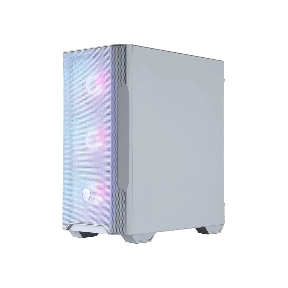 Msi Mag Forge M100R Mesh 4x120mm ARGB Fan USB 3.2 Beyaz Micro-ATX 2