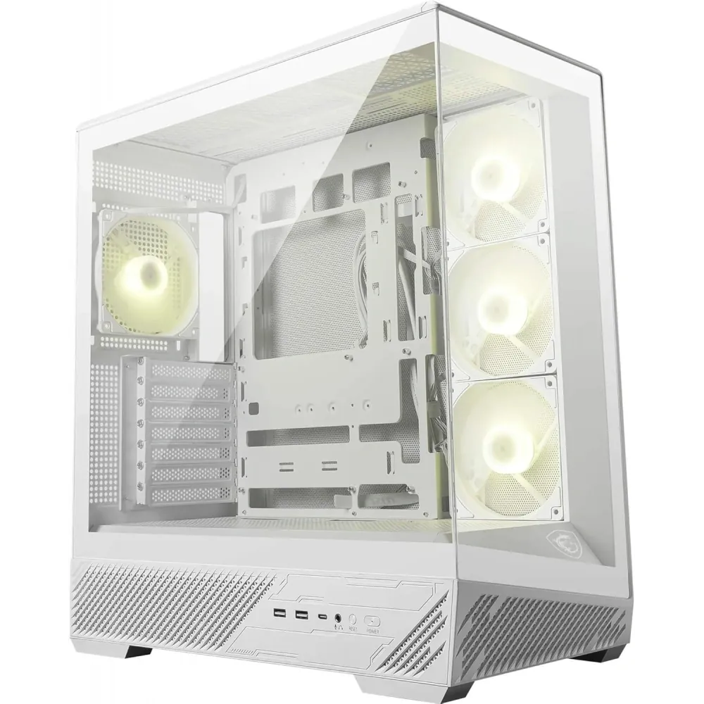 Msi Mag Pano 130R PZ 4xARGB Fan USB 3.2 ATX Beyaz Tower Gaming