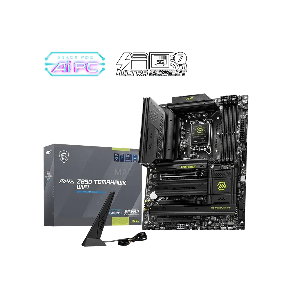 Msi Mag Z890 Tomahawk WiFi DDR5 9200(OC)MHz Wi-fi 7ATX 1851