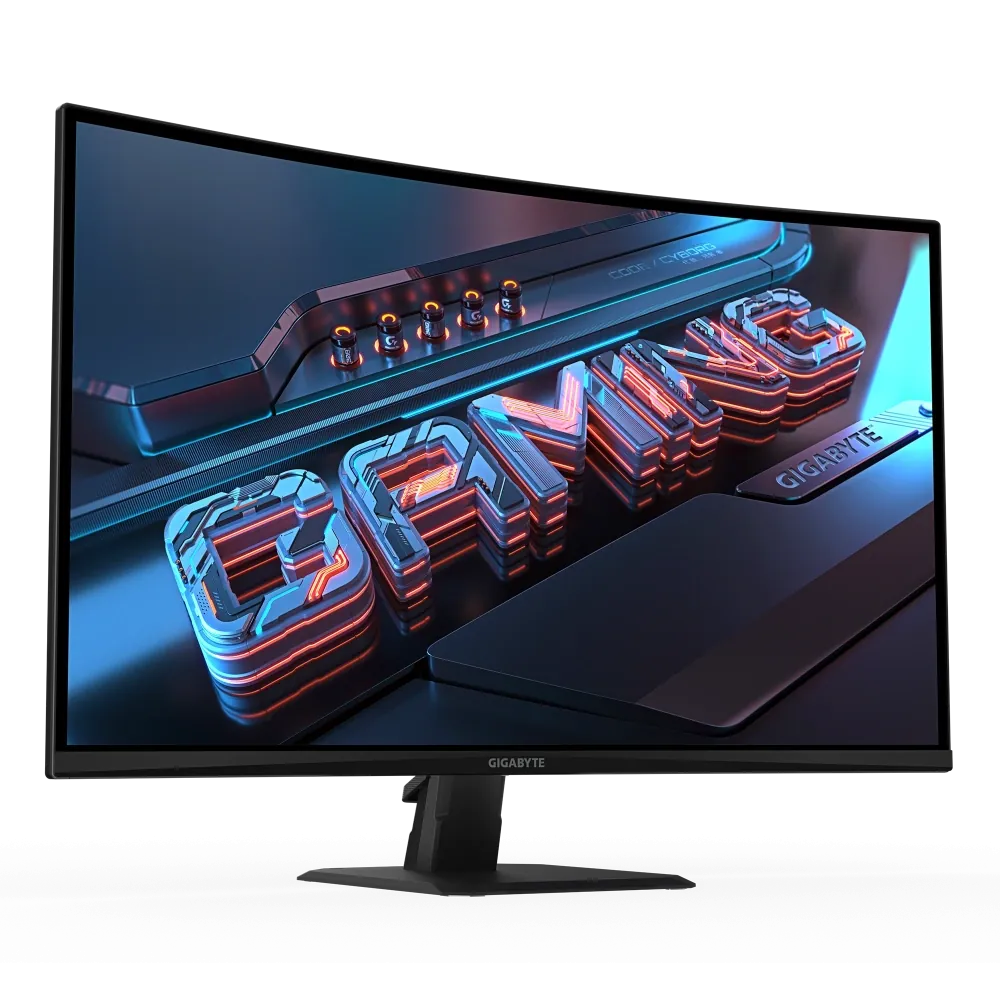 Gigabyte GS32QCA 31.5" 180Hz 1ms Hdmi DisplayPort Curved 2K Gaming 3
