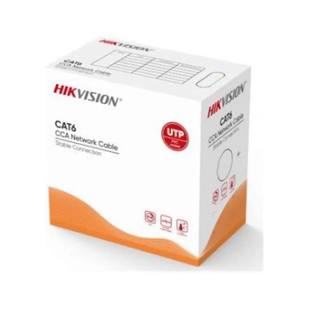Kablo Hikvision Cat6 Utp Ds-1Ln6Uu 305Mt 23awg