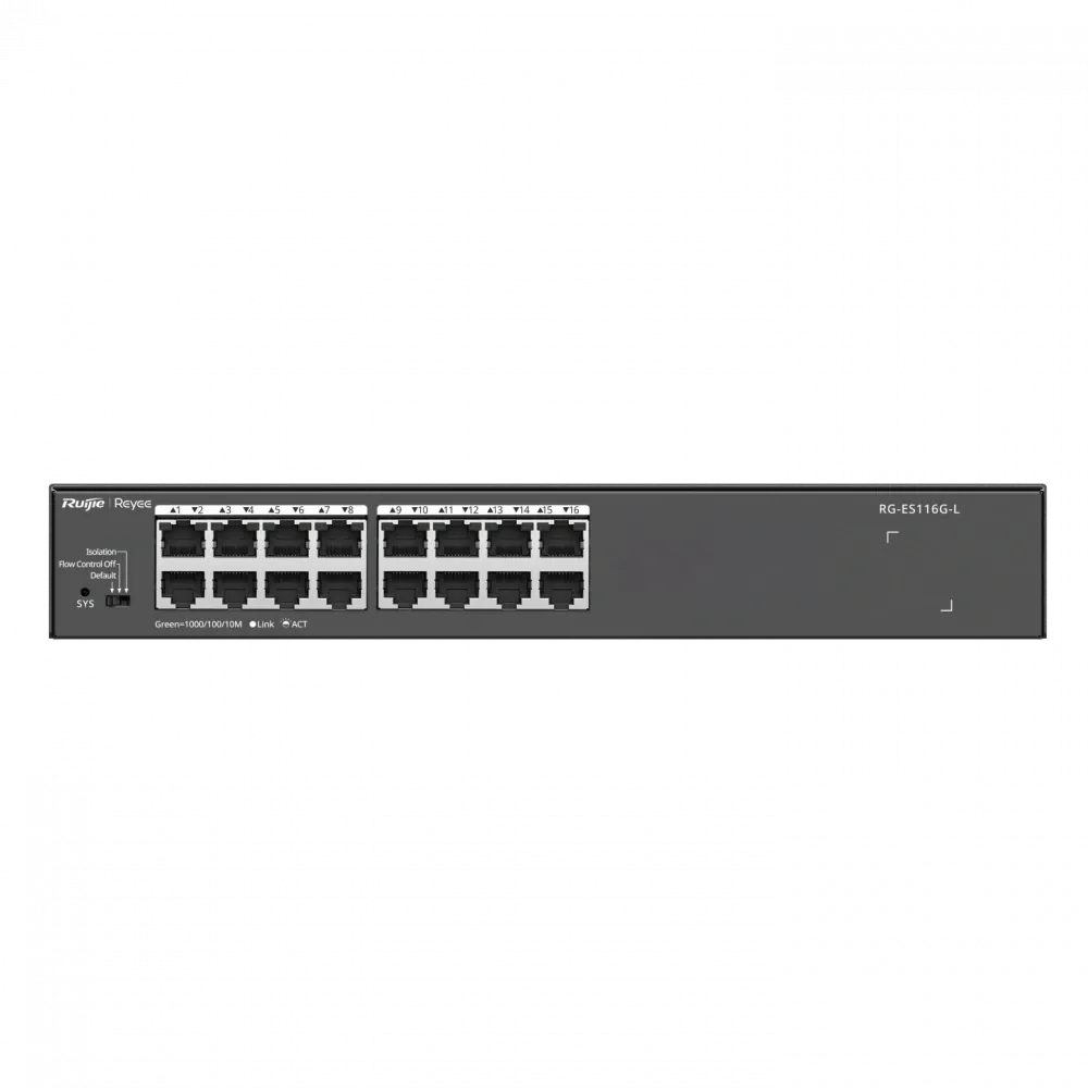 Ruijie Reyee Rg-Es116g-L 16 Port Gigabit Switch