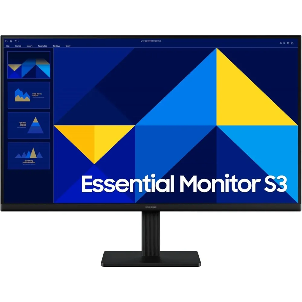 Monitör Samsung 27" Essential S3 S30GD Ls27d300gauxuf 5Ms 100Hz Fhd