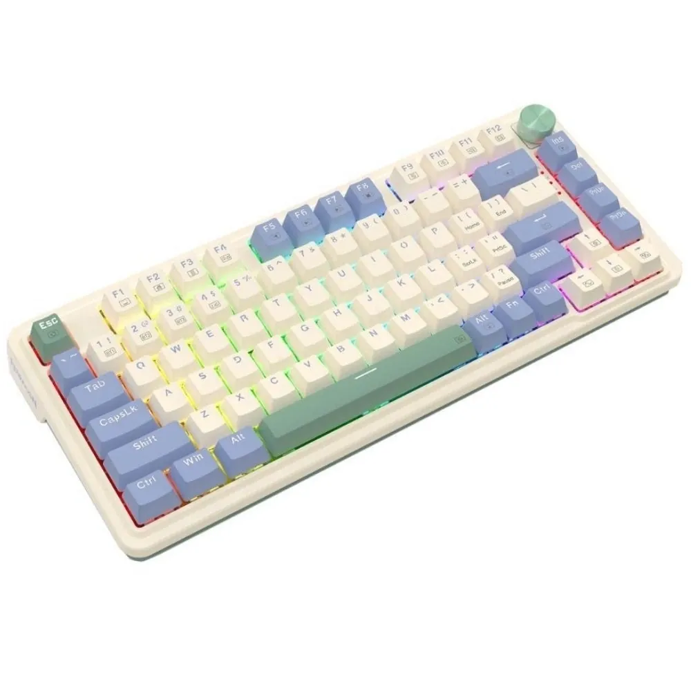 Redragon Ucal Pro K673CPG-RGB-PRO Beyaz Kablosuz Tr Layout 2