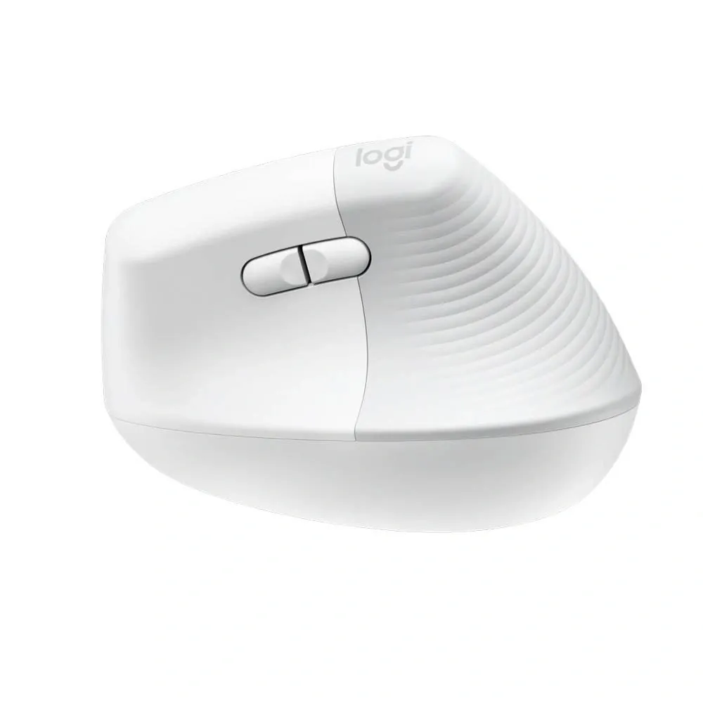 Logitech Lif Sessiz Kablosuz Ergonomik Dikey Mouse Beyaz 910-006475 thumbnail 2