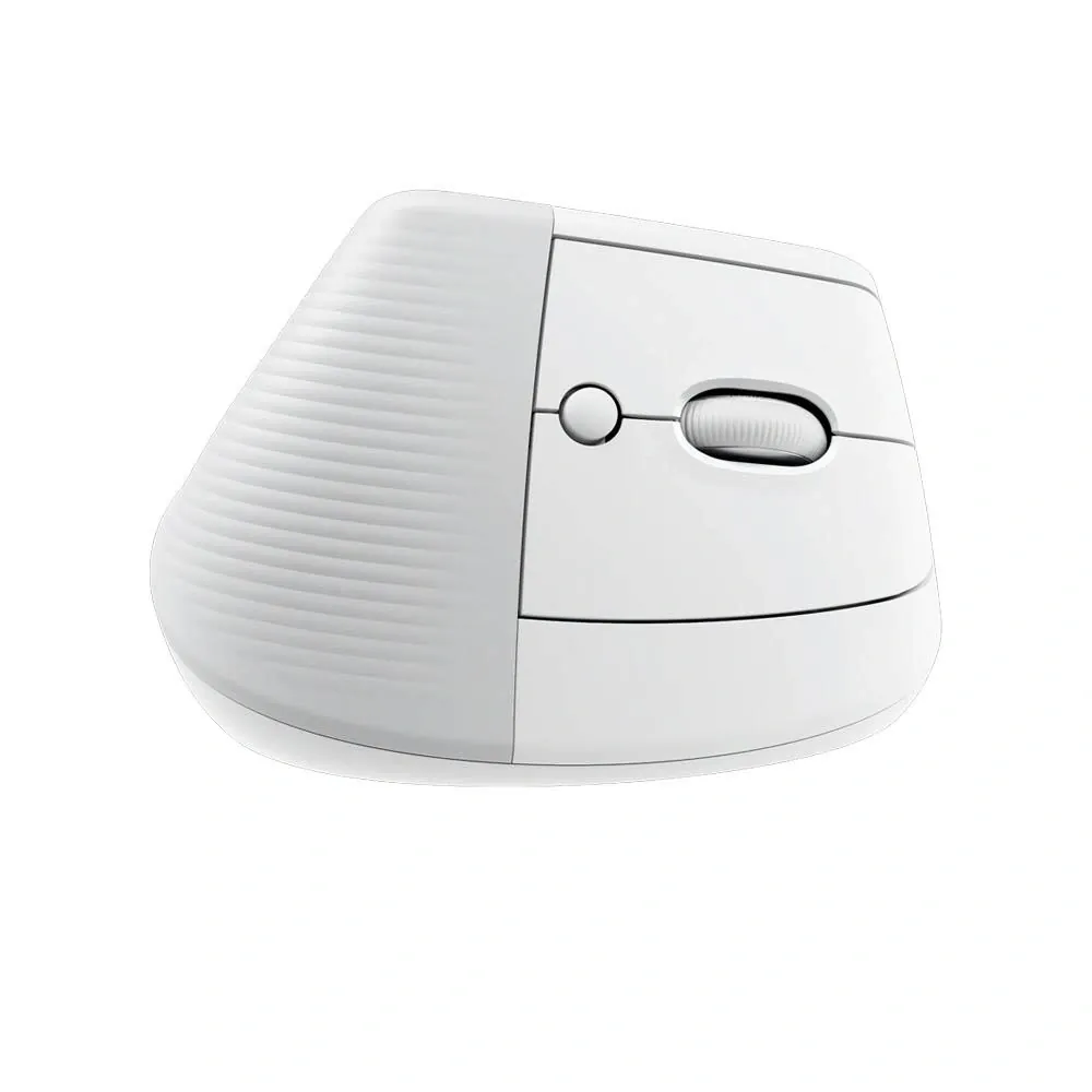 Logitech Lif Sessiz Kablosuz Ergonomik Dikey Mouse Beyaz 910-006475 2