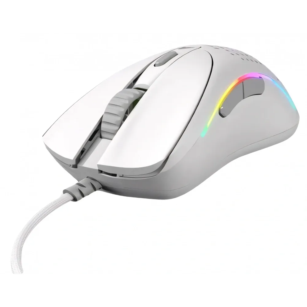 Glorious Model D2 GLO-MS-DV2-MW Kablolu Mat Beyaz 3