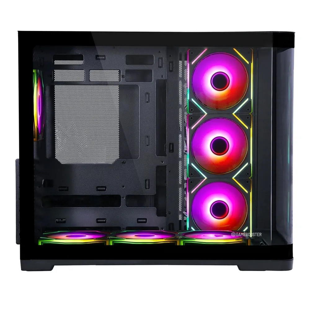 GameBooster GB-G2852B Curved Temperli Camlı 7*ARGB Fan SeaView 2