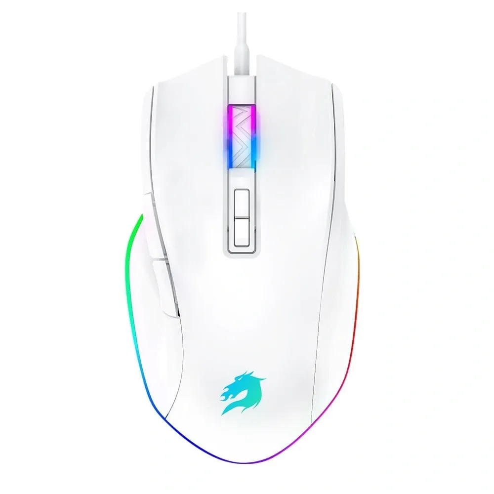 GameBooster M16 Myth RGB Aydınlatmalı Beyaz Gaming Mouse 2