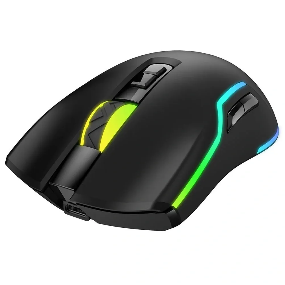 GameBooster M18 Inferno 2.4ghz Kablosuz RGB Aydınlatmalı Siyah