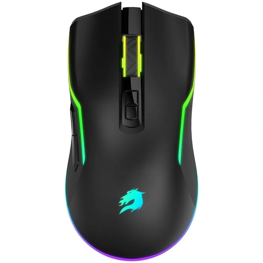 GameBooster M18 Inferno 2.4ghz Kablosuz RGB Aydınlatmalı Siyah 2