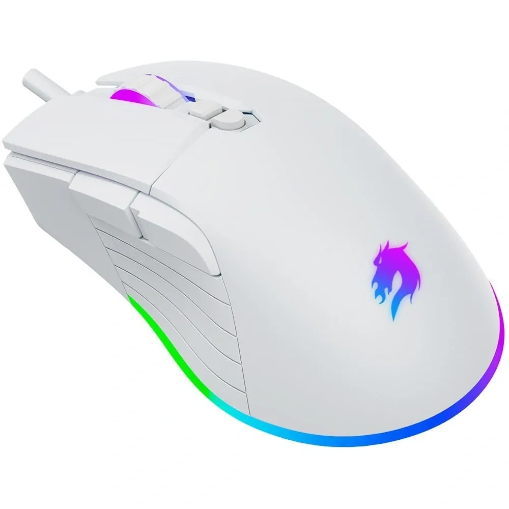 GameBooster M12 Vital RGB Aydınlatmalı Beyaz Gaming Mouse