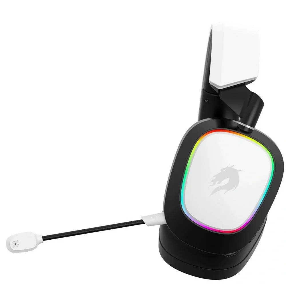 GameBooster WBH23W Nemesis PRO RGB Wireless 2.4G+BT Beyaz Oyuncu