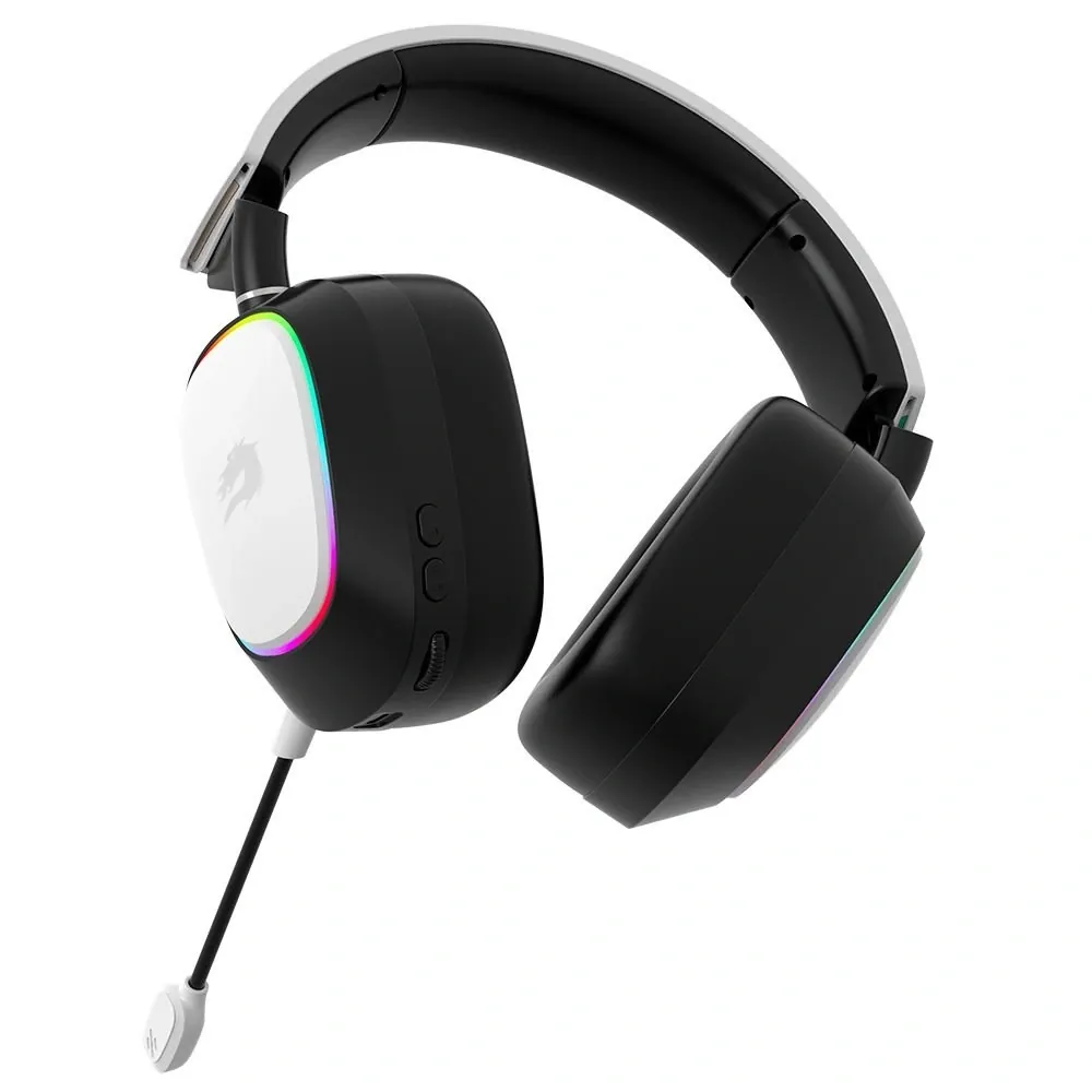 GameBooster WBH23W Nemesis PRO RGB Wireless 2.4G+BT Beyaz Oyuncu 3
