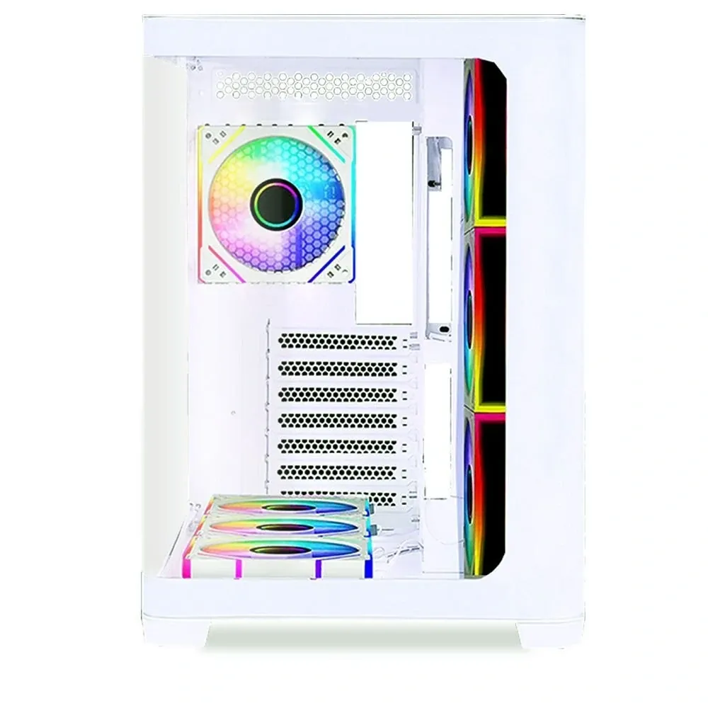 GameBooster GB-G2852W-750w 80+Bronze Curved 7*ARGB Fan SeaView 4
