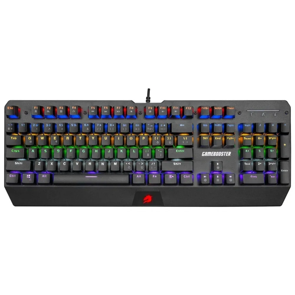 GameBooster G5R Defender Red Switch Rainbow Mekanik Oyuncu Klavyesi thumbnail 3