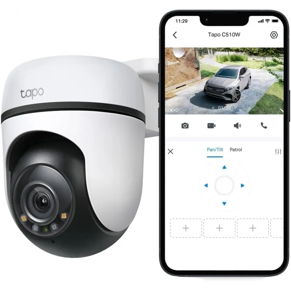 TP-Link Tapo C510W 2K IP Wi-Fi Dış Mekan Güvenlik Kamerası 3