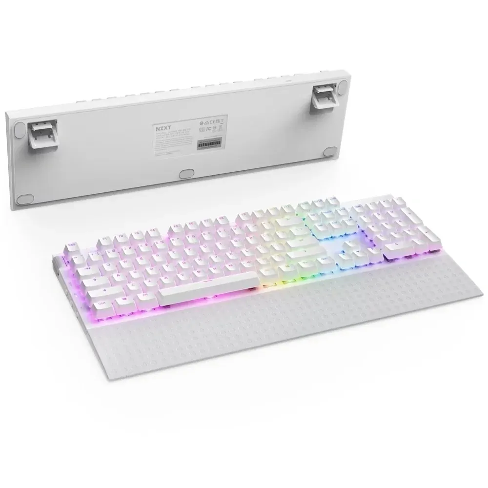 NZXT Function 2 Beyaz 8K Hz Kablolu Gaming Klavye 4