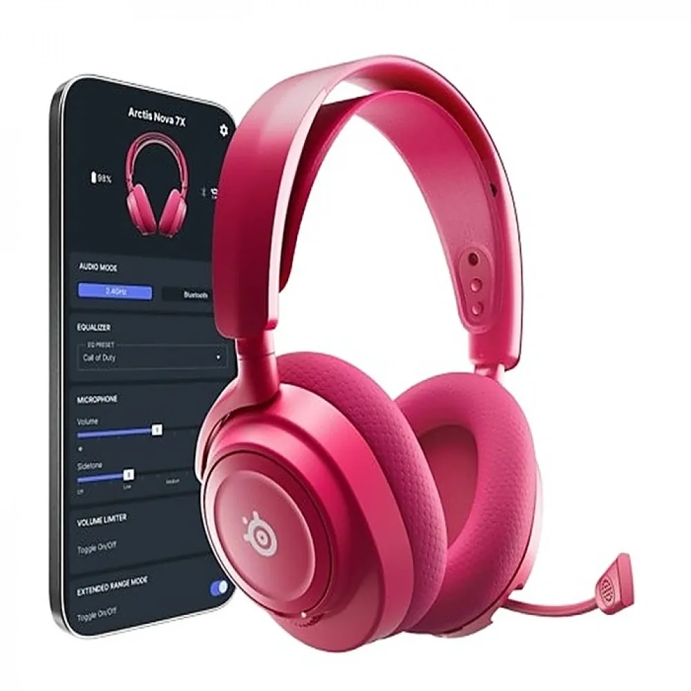 SteelSeries Arctis Nova 7X Gen 2 SSH61760 Kablosuz Gaming Magenta 2