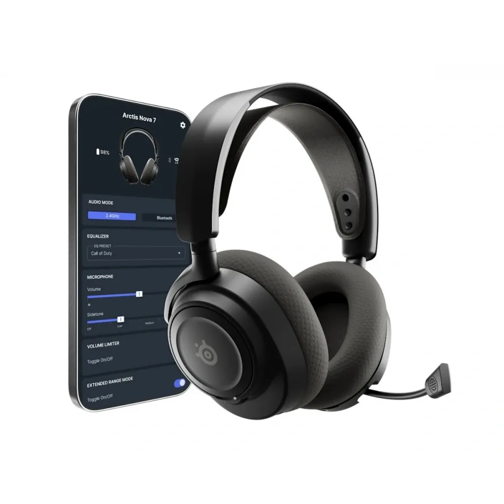 SteelSeries Arctis Nova 7 Gen 2 SSH61730 Kablosuz Gaming Siyah