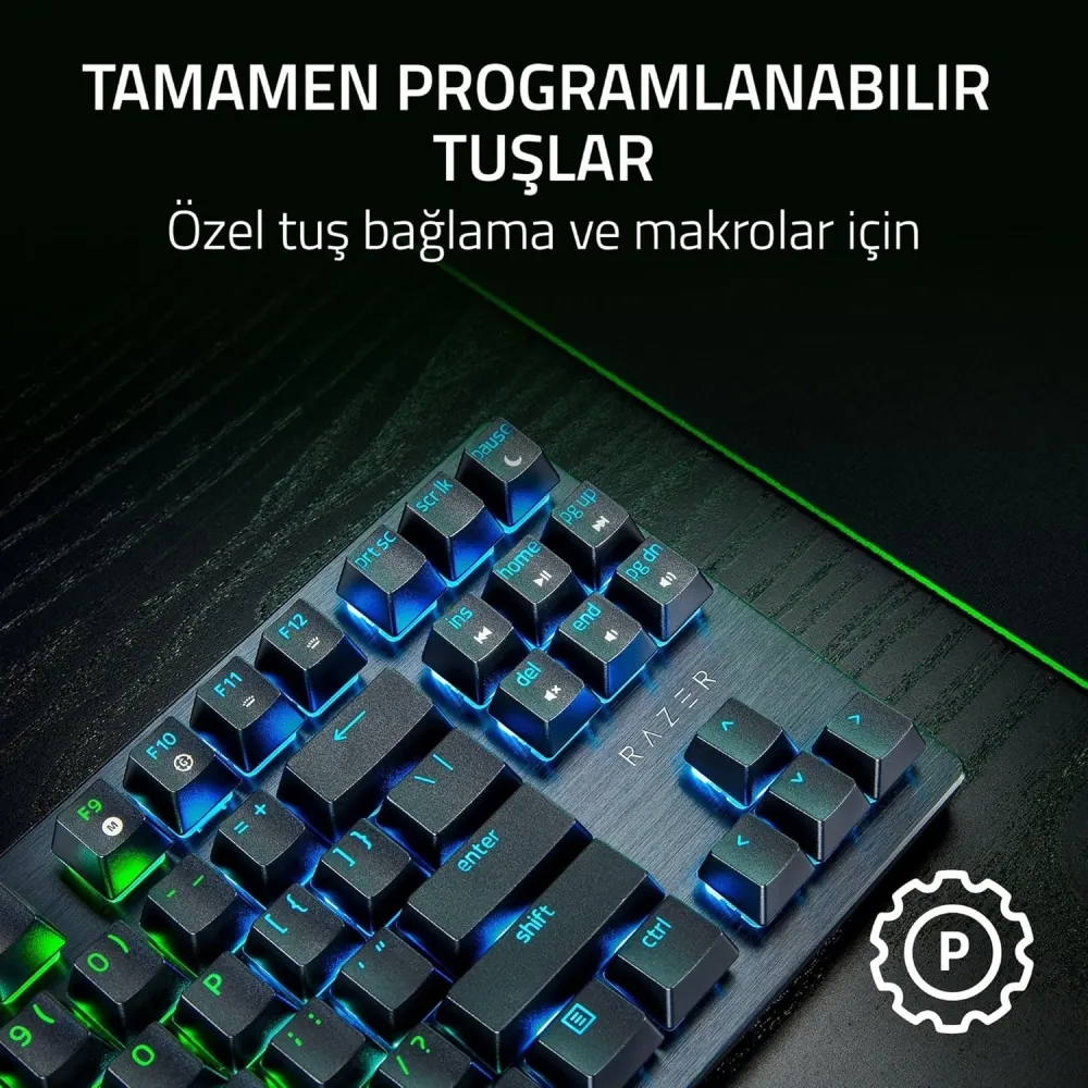 Razer Huntsman V3 X TKL RGB Purple Switch Mekanik RZ03-05021800-R3L1 thumbnail 2