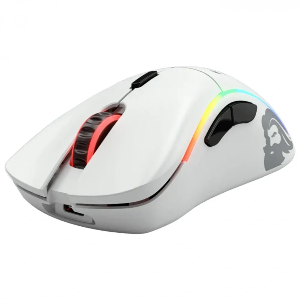 Glorious Model D Wireless GLRGLO-MS-DW-MW 19000 DPI 6Tuş RGB Mat Beyaz 2