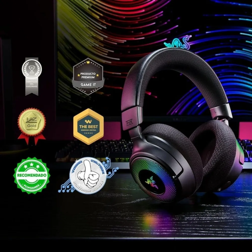 Razer Kraken V4 Kablosuz Kulaklik RZ04-05170100-R3M1-Siyah