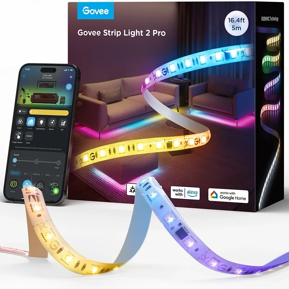 Govee RGBWWIC Matter Destekli Kesilebilir LED 2 Pro (5M) - H61F53D1 2