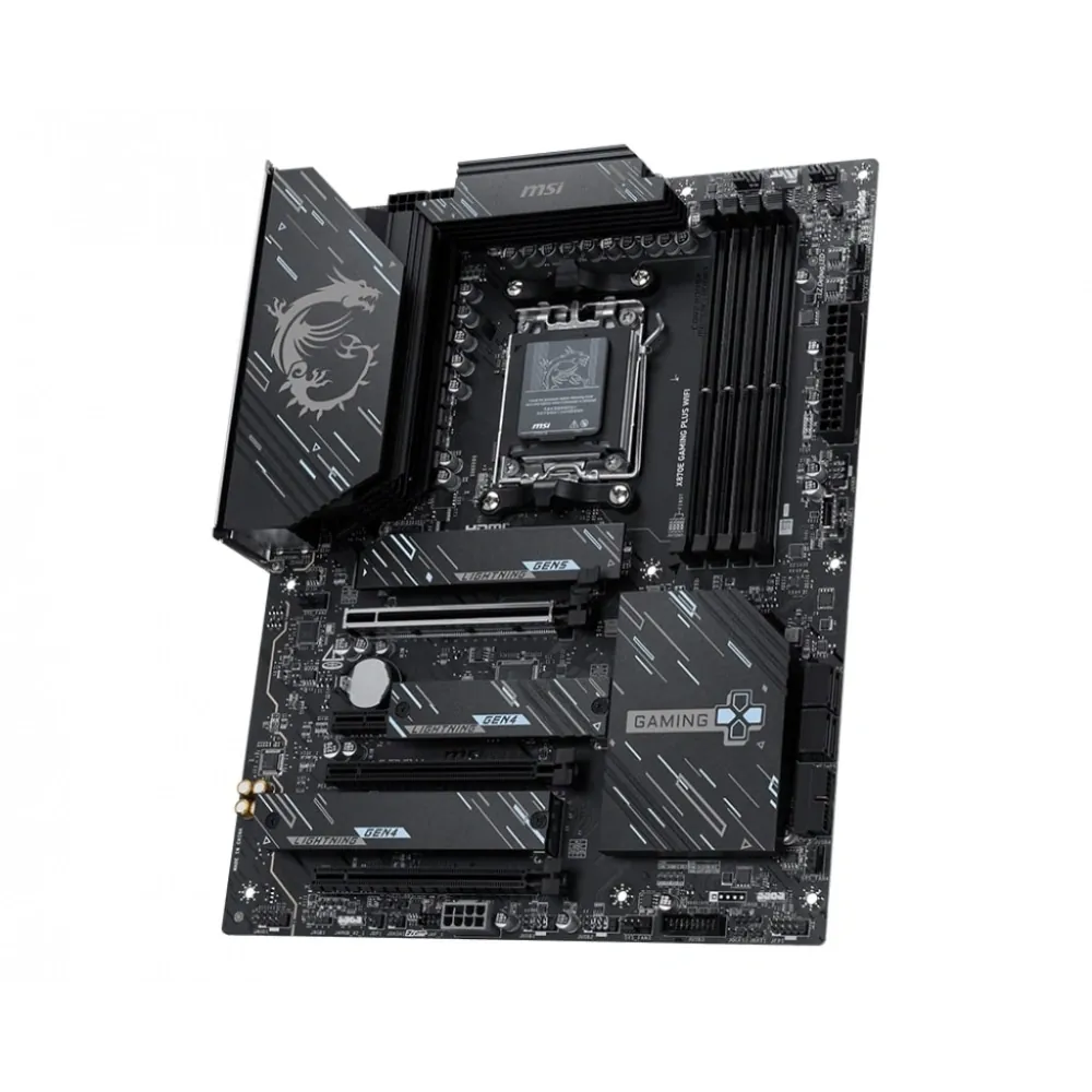 Anakart Msi X870E Gaming Plus Wi-Fi 7 Am5 Ddr5 Atx 2
