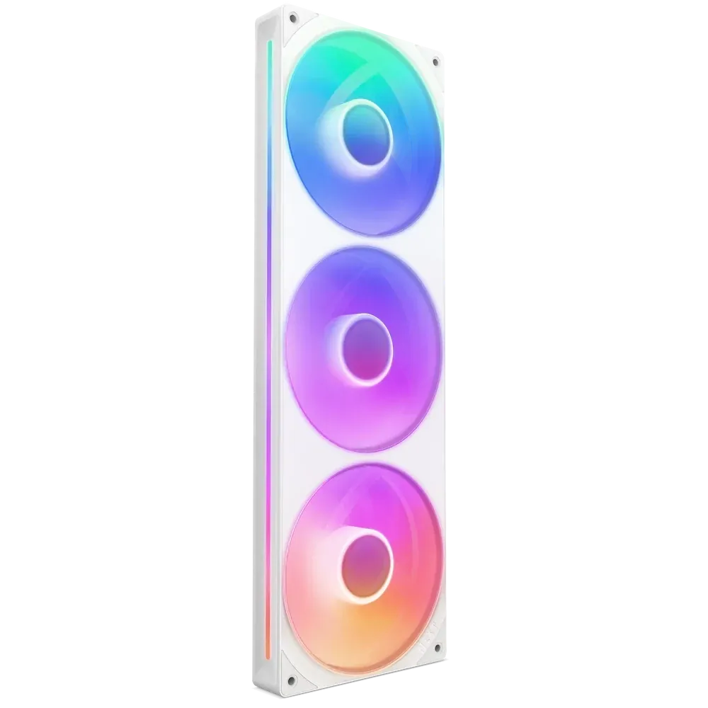 Nzxt F360 RGB RF-U36HF-W1 360mm Beyaz Kasa Fanı 3