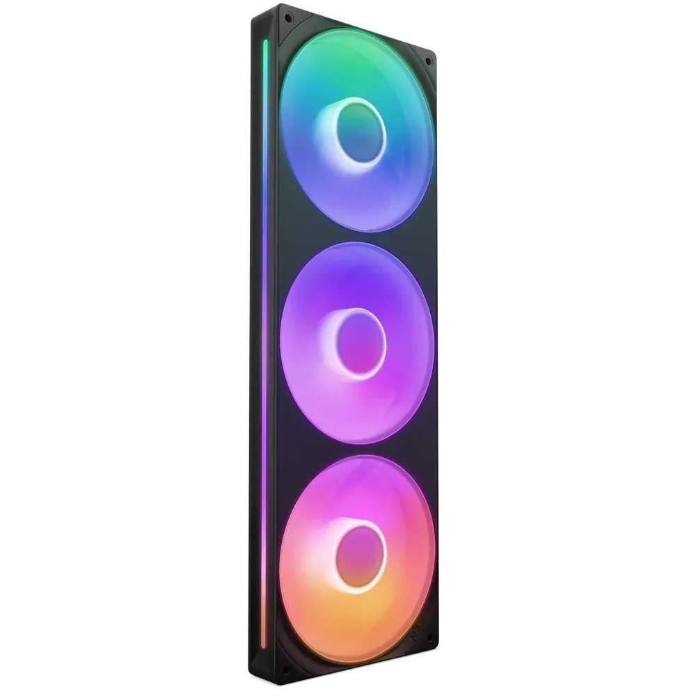 Nzxt F360 RGB RF-U36HF-B1 360mm Siyah Kasa Fanı 2