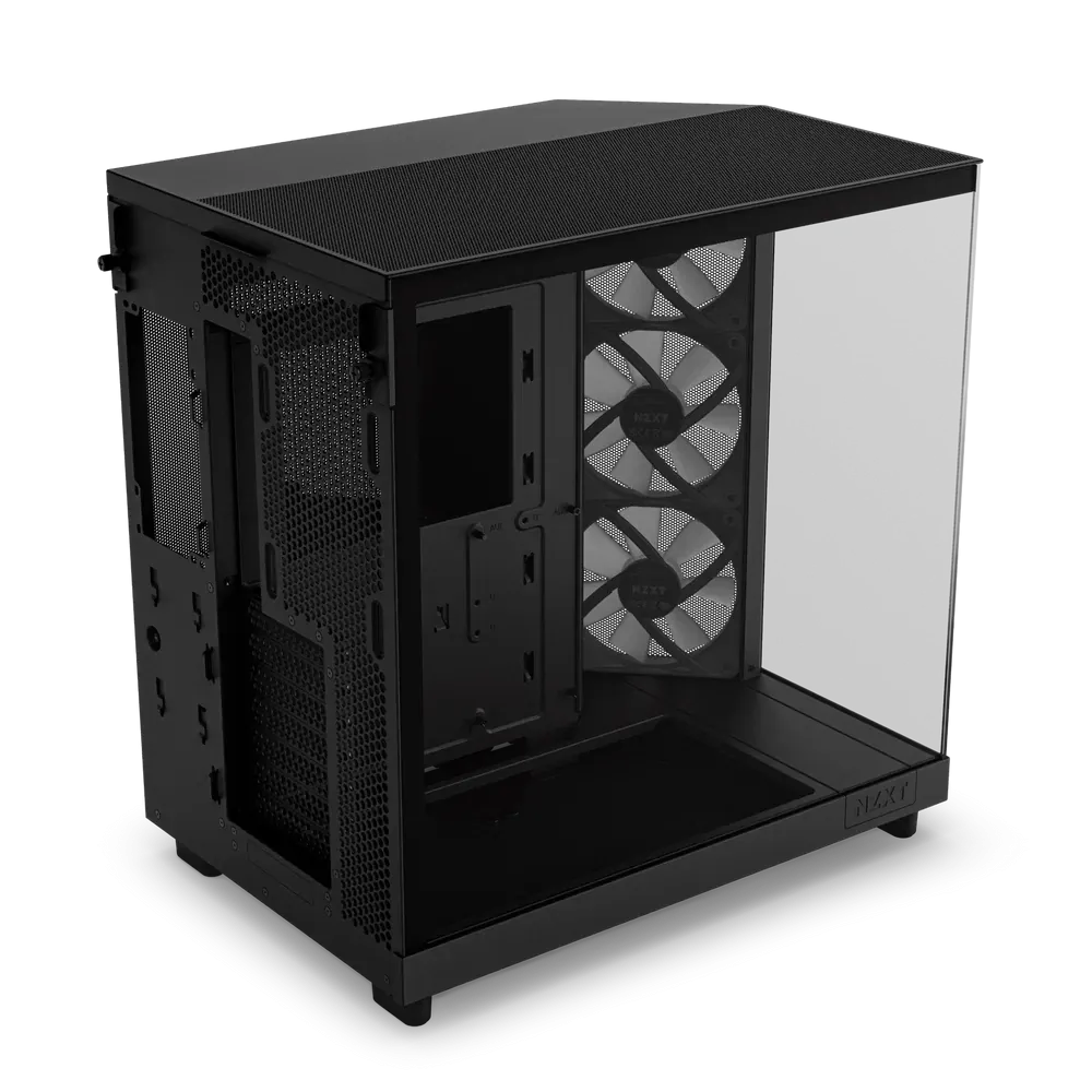 Nzxt H6 Flow RGB CC-H61FB-R1 Siyah ATX Mid Tower 3