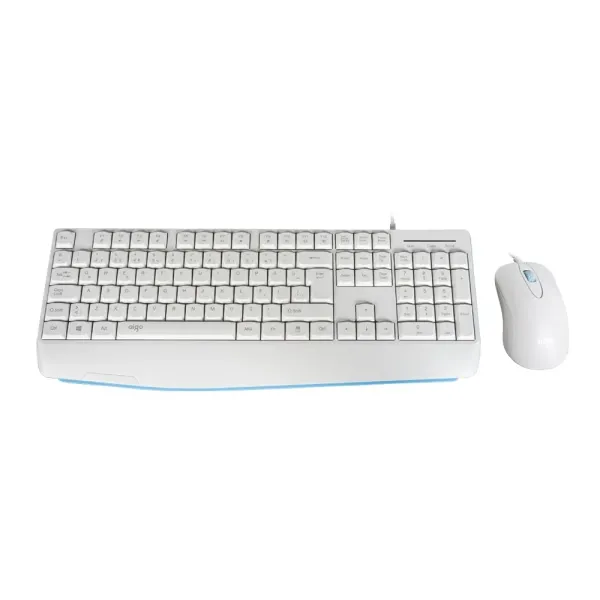 Aigo AK310 Pro Beyaz Kablolu Q Klavye + Mouse Set