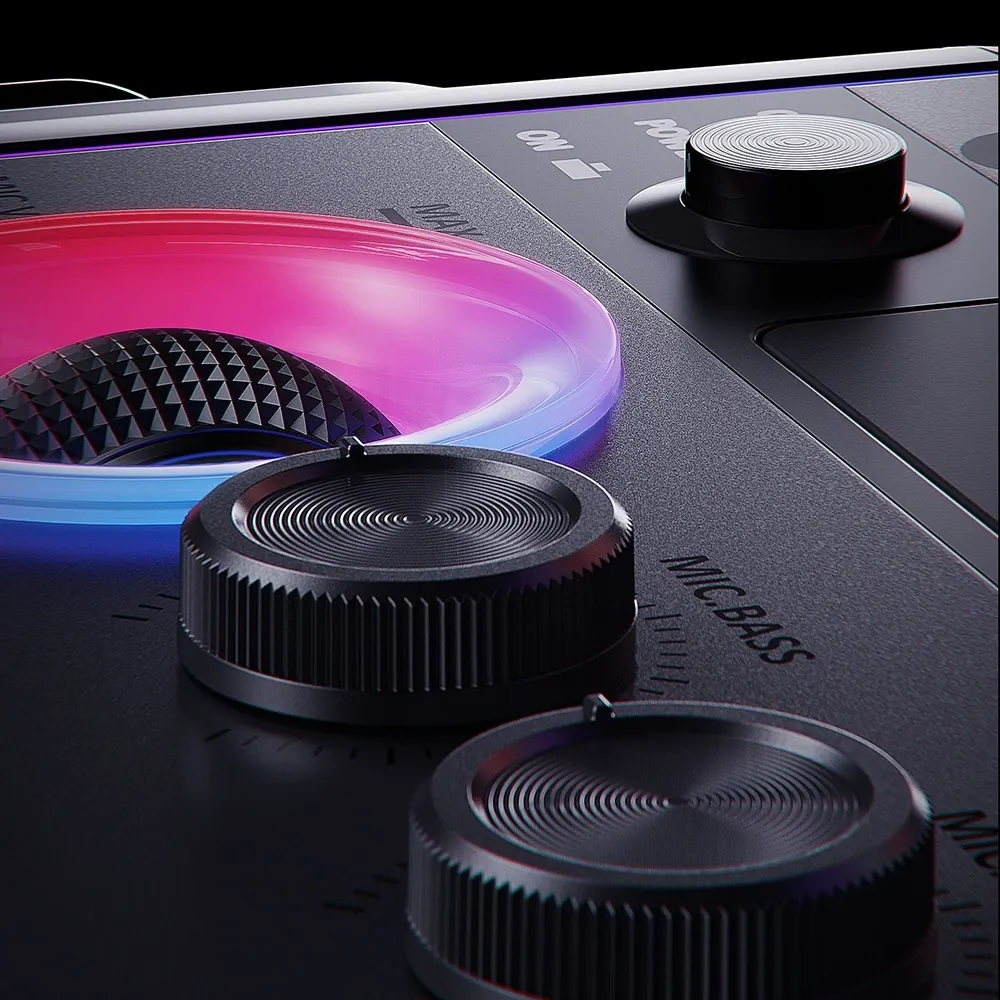 Lenyes S892 RGB Mikrofonlu Dokunmatik Ekranlı TWS Bluetooth v5.3 300W