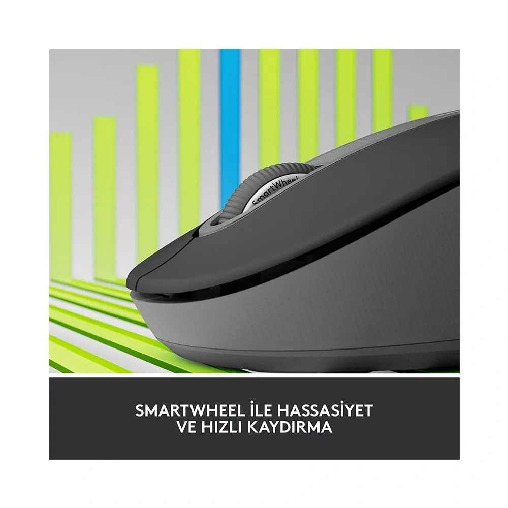 Logitech M650 L Signature Kablosuz Mouse Siyah 910-006236 thumbnail 2