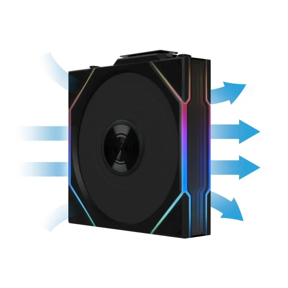 Lian Li UNI FAN TL WIRELESS 1x120mm Siyah Kasa Fanı (G99.12TL1W1B.00) 2