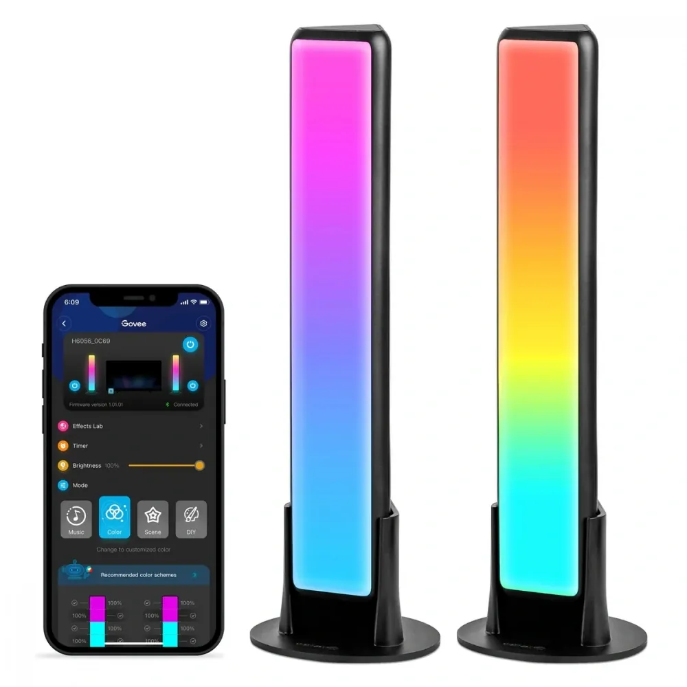 Govee RGBICWW WiFi+Bluetooth Flow Plus Dikey Aydınlatma 2li-H60563D1