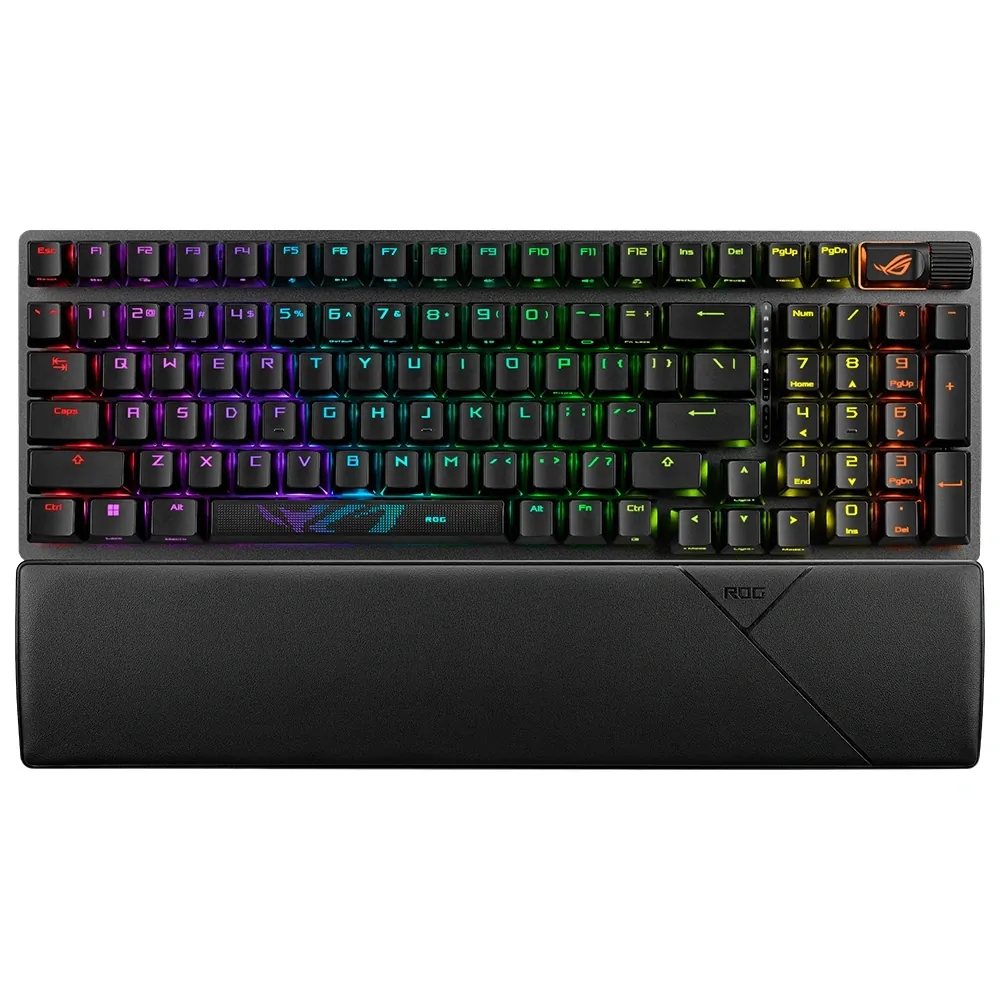 Asus Rog Strix Scope II 96 Wireless RX ABS TR Q Red Switch RGB Siyah thumbnail 4