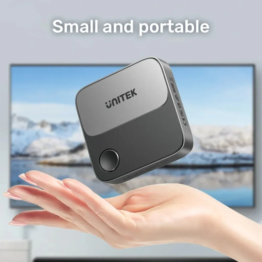 Unitek 4K Kablosuz Görüntü Aktarım iOS,MacOS,Android,Win (V1162B01) 4